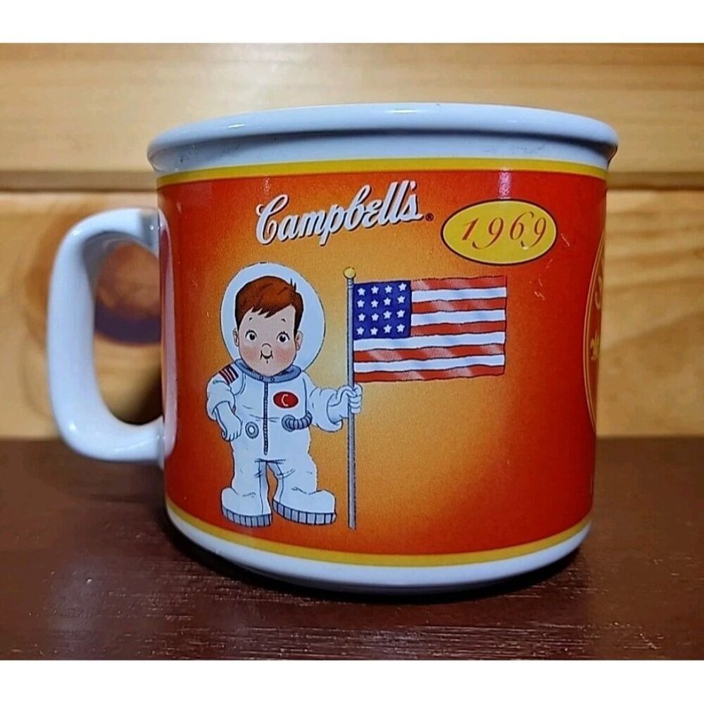 Campbell’s Soup Mug Cup Bowl Kids 100 Years 1904-2004 (1969 & 2004)